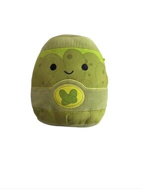 SQUISHMALLOWS Official Kellytoys 7.5" Zaid the Pickle Jar Ultimate Soft Plush